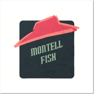 montell fish Posters and Art